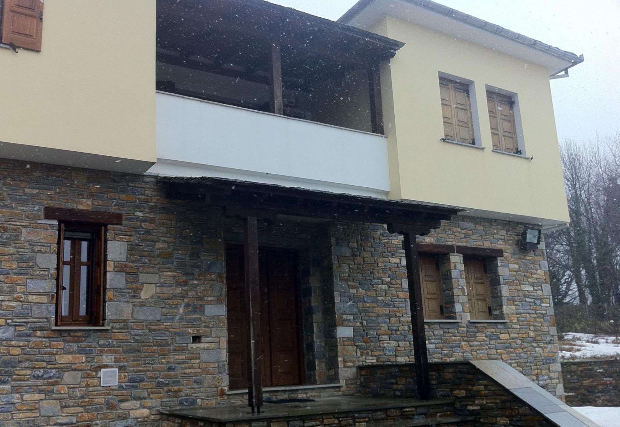 Luxury Villa With Pool In Tsagarada Bagian luar foto