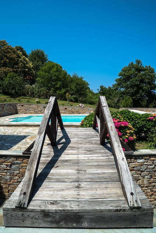 Luxury Villa With Pool In Tsagarada Bagian luar foto