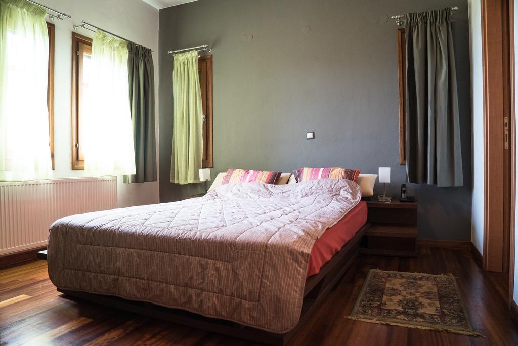 Luxury Villa With Pool In Tsagarada Bagian luar foto